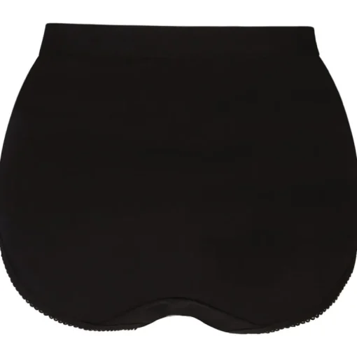 CurveWow 5 Pack Full Cotton Brief Black & Grey