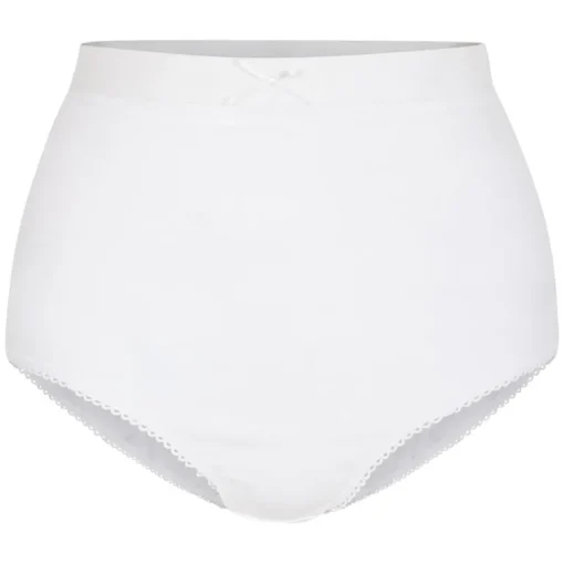 CurveWow 3 Pack Mixed Full Cotton Brief Black/Grey/White
