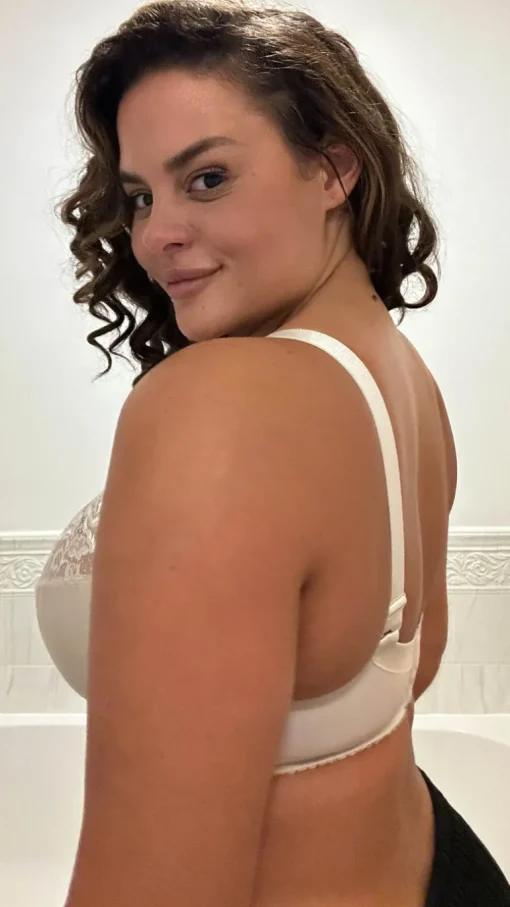 Lace Soft Cup Bra Nude