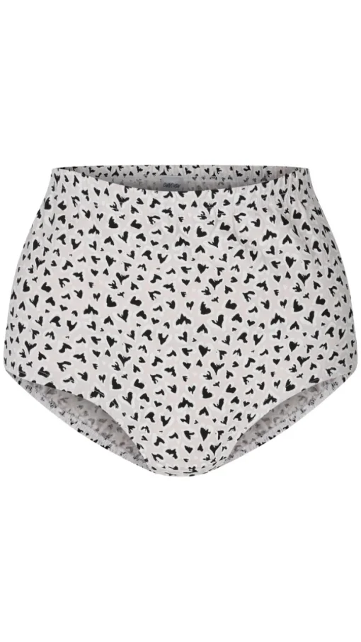 CurveWow 3 Pack Full Cotton Brief Pink/White