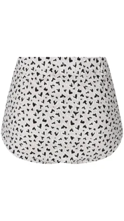CurveWow 3 Pack Full Cotton Brief Pink/White